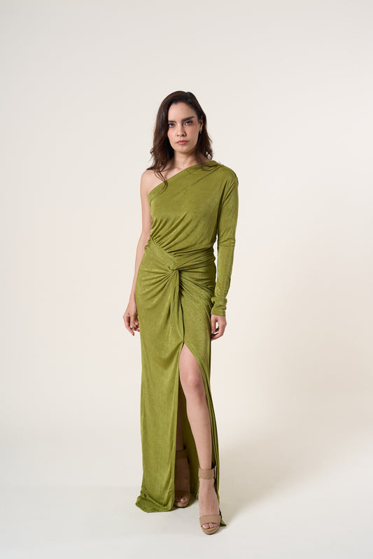 Adrianne Long Sleeve Gown